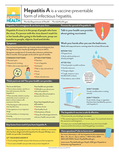 Hepatitis A virus information